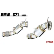 超級團隊S.T.G BMW G21 G20 B48D 320i STONE 巨石 渦流觸媒 直通 當派 Downpipe