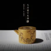 協貿國際日用品生活1館 純黃銅硯滴 仿古天啟通寶硯臺水滴水盂 文房四寶書法國畫用品硯臺加水磨墨用 把玩收藏饋贈復古銅硯滴