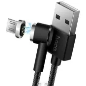   hoco U20 L型磁吸充電數據線組(Lightning+Micro)
