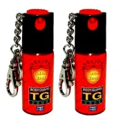 (店+)(2入組)金盾 強力辣椒噴霧防身器 (鑰匙圈型 TG-2508)