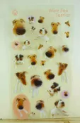 【震撼精品百貨】新大頭狗 The Dog 透明貼紙-狐狸犬 震撼日式精品百貨