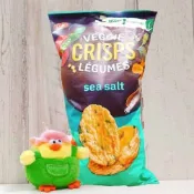 COSTCO 好市多 Dare 海鹽蔬菜脆片 海鹽 蔬菜 脆片 豌豆 番茄 胡蘿蔔 菠菜 馬鈴薯 全素  405公克