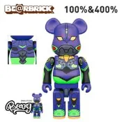 〈正版模玩〉【Bang】現貨 Bearbrick 1000% 400% 新世紀福音戰士初號機積木熊