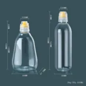 【熱銷中】🔥蜂蜜瓶PET塑料瓶方便倒便攜式分裝瓶擠壓按壓式蜂蜜罐裝蜂蜜瓶