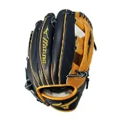 【MIZUNO 美津濃】MIZUNO PRO系列小久保V字檔約11.5吋硬式棒球手套黑X橘(1AGGH22013 5429)