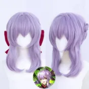 加急免運 台灣出貨🔴假髮 假毛 終結熾天使 柊筱婭角色同款假髮 cosplay 淡紫色假髮 角色扮演 仿真頭皮頂 玫瑰網