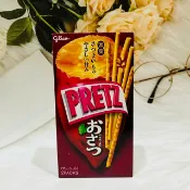 日韓小潼 日本 Glico 固力果 PRETZ 百力滋 甘藷風味餅乾棒 62g｜全店$299 全家取貨免運｜滿額折500｜APP下單最高賺19%點數⚡