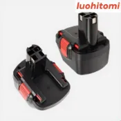 適用Bosch博世7.2v9.6v12v14.4v充電手電筒 鑽電動螺絲刀 GSR12 2電池 6/2