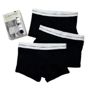 (店+)3件組 經典黑 盒裝內褲 CK內褲 短版 莫代爾  男內褲  Calvin Klein 四角褲 #1546