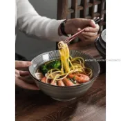 日式陶瓷大碗 家用湯碗 拉麵碗 泡麵碗 螺螄粉碗 飯碗 餐具 大湯碗 陶瓷碗 台灣出貨