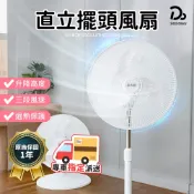 【小太陽 16吋二合一直立式擺頭風扇】電風扇 電扇 直立式風扇 擺頭扇 對流扇 循環扇 桌扇 風扇 TF-1899