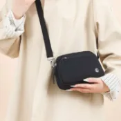 vinne百貨家居 女士尼龍斜背包側背包 休閑小包包女2025新款尼龍女包牛津布斜挎包時尚單肩包輕便帆布包
