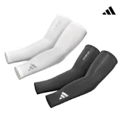 adidas 愛迪達 吸濕排汗壓縮袖套 (黑/白)