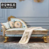 【工廠直銷 免稅】意大利奢華宮廷別墅傢具豪華歐式 傢具法式貴妃椅實木貴妃塌貴妃椅 躺椅 沙發 TQVH