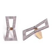 【現貨網💯】帶刻度 鳩尾榫規 不鏽鋼 燕尾榫 萬用 畫線器 DIY 木工工具 畫線規