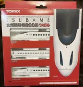 【千代】TOMIX 九州新幹線800系 送紀念桌布 n比例車模型  成色近新但是缺少受電弓橫梁800系設計通病