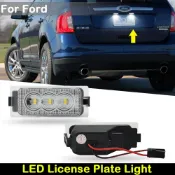 2 件裝 canbus 汽車 LED 牌照燈適用於福特 Escape MK2 2008-2012 Edge MK1 20
