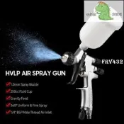 臺灣丨1 0mm空氣噴槍套件250cc流體杯重力進料空氣噴漆機迷你手持360度噴漆槍用於汽車維修傢俱表面牆面噴漆DI