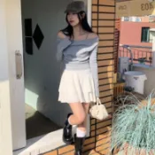 👗台灣出貨👗 蕾絲短裙 附安全褲 韓系👗 糕短裙 蕾絲半身裙 荷葉擺短裙 高腰短裙 韓系短裙 防走光安全褲 半身裙 洋裝