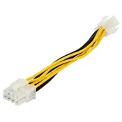【順發線上購物】I-WIZ EPS 6P母轉EPS 8P公 主機板電源線 20CM 電源轉接線