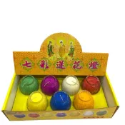 【祥鶴佛具】七色蓮花燈  酥油粒 /七品/七色/蓮花燈/蠟燭/三小時/一天/祭祀