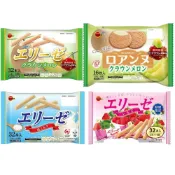 (店+)【Bourbon 北日本】日本 北日本BOURBON 愛麗絲 捲心酥 法蘭酥 威化餅乾 (艾莉絲 威化餅 哈密瓜 鹽牛奶 草莓)