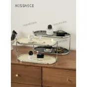 『哆啦A夢百寶袋』👍口碑MISSNICE輕奢亞克力置物架化妝品杯子桌面護膚品梳妝檯多層收納架