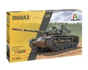 Italeri 1/35 6582 中華民國陸軍 M60A3 主力戰車 (含多國水貼 也含國軍水貼)