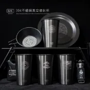 (店+)304不鏽鋼真空鍍鈦杯500ml 可堆疊收納 雷射雕刻不掉漆不掉色