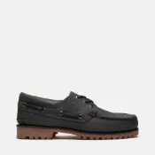 昂路名鞋館x鞋全家福旗艦店 TIMBERLAND AUTHENTIC 三孔休閒帆船鞋 深灰 A2PDQEJV 男鞋
