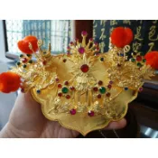 【靜福緣】高級精品柳絲合金製『金牌(1尺6神尊佩戴)』 8寸8 、1尺3、1尺6、2尺2神尊配戴 各式神明法器