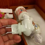 比得兔精油夜燈燈座 E12燈泡使用 彼得兔小夜燈座 精油燈燈座不含燈泡 不含燈罩 110 V  10W