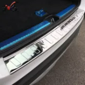 寓偉 適用GLC改裝外置尾箱門檻后護板奔馳專用汽車不銹鋼車身裝飾亮條
