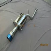 【吉星】ABG 07款森林人改裝排氣管 不銹鋼汽車M鼓尾段跑車聲浪 動力后段