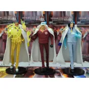 🔥鹿本🔥全新 日版 景品 BANPRESTO 海賊王 THE 出航 海軍 三大將 赤犬 青雉 黃猿 公仔 模型