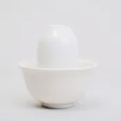 【自在坊茶具】茶具用品 白瓷聞香杯組 聞香杯 功夫茶杯 陶瓷杯子 茶藝表演 茶具 薄胎青瓷杯
