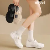 厚底增高❤️瑪莉珍休閒鞋 運動風 瑪莉珍運動鞋 芭蕾鞋 瑪莉珍 小白鞋 魔鬼氈 休閒鞋 厚底鞋 黑色 布鞋 球鞋 護士鞋