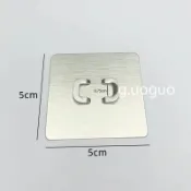 【台灣出貨】通用不鏽鋼扣、牆壁固定、扣環、掛鉤固定、防翻櫃儲物架、儲物架 品質保證