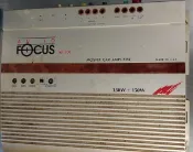 二手FOCUS AF-300 2聲道擴大機(上電有反應但無聲音輸出當報帳零件機