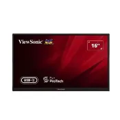 【ViewSonic 優派】VA1650 16型 USB-C 輕薄可攜式螢幕(IPS/3.5mm耳機孔/內建可折疊支架/7ms)