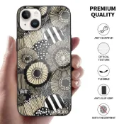 精美 Marimekko TPU 玻璃保護殼外殼 IPhone 15 16 Pro MAX Plus