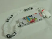 ★結束營業了★全新德國ABUS uGrip Chain 585鏈條鎖(白色 75cm)