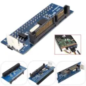 【台灣現貨】IDE轉SATA轉接卡 3.5吋硬碟 光碟機 轉接板 IDE 40Pin轉SATA 桌上型電腦