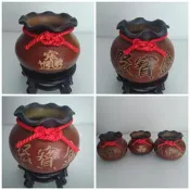 [鵬宗小舖]陶鍋~米甕~酒甕~茶葉罐~水缸~水盆~花瓶~ 聚寶盆 聚寶袋 A級品