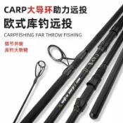 全球選品1館 生活百貨 歐鯉杆路亞竿三節插節並繼岸拋遠投竿3.63.9海杆CARP輕量化錨杆