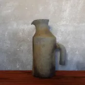 lelecoco .職人手感柴燒手捏大水壺 / 純手作陶藝