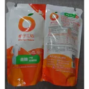 橘子工坊 天然濃縮制菌去味洗衣精，制菌99.9%，去除汗臭/室內曬衣異味，零香精, 650ml , 1包 補充包