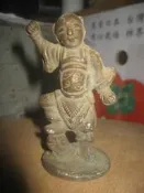 正台灣老物件丶 三太子太子爺 李哪吒 老銅雕 中壇元帥丶下標前請看關於我