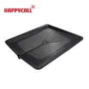 韓國【HAPPYCALL】鑽石不沾油切長形烤盤 長方形烤盤 烤肉盤 不沾烤盤 長形烤盤 韓國烤盤 韓國烤肉盤 烤盤