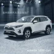 寓偉 適用于2019款新豐田rav4車身飾條RAV4車門裝飾亮條防擦條改裝ABS